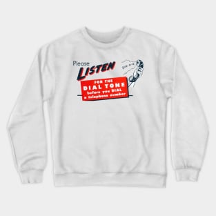 1950s Dial Tone Crewneck Sweatshirt